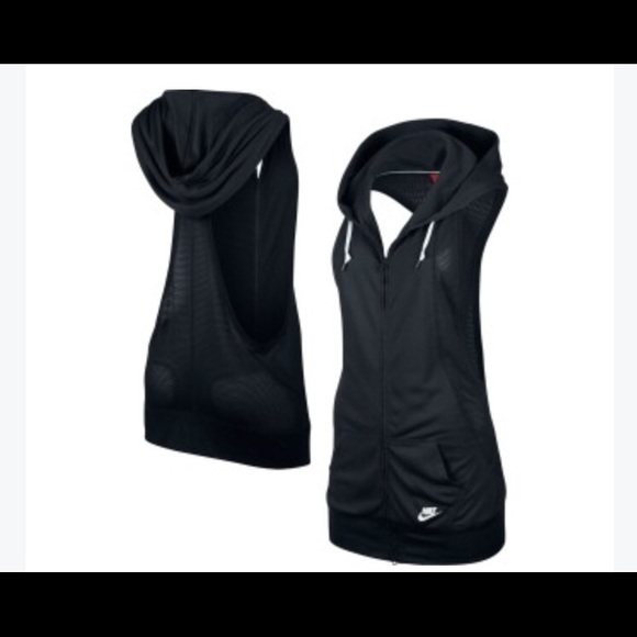 Nike Tops - PRICE DROP **Nike Sleeveless hoodie